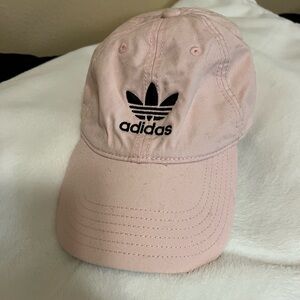Adidas Light Pink Cap with Black Logo
